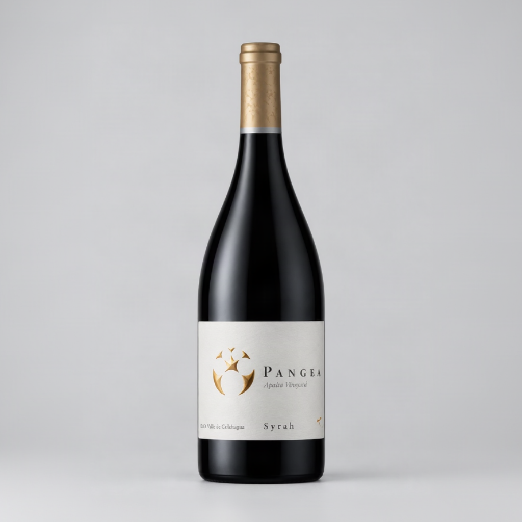 Ventisquero Pangea Syrah 2017 Apalta Colchagua Valley Chile red wine bottle