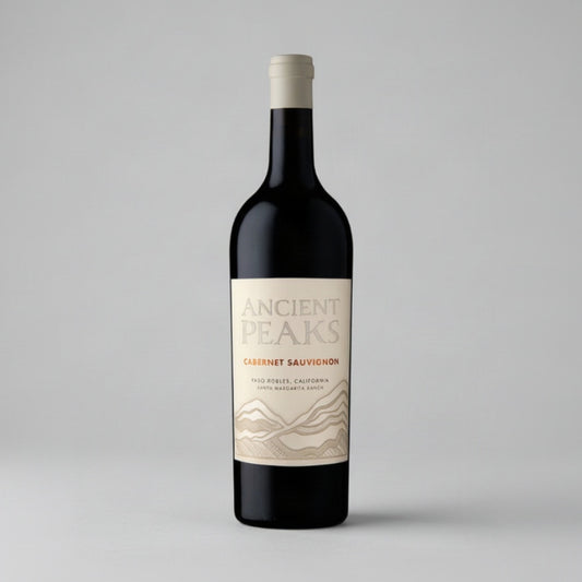Ancient Peaks Pearl Cabernet Sauvignon 2019 red wine bottle from Paso Robles, California