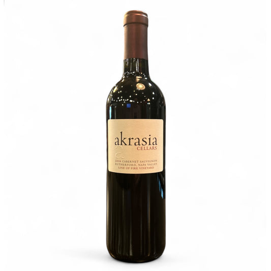 Akrasia Cellars Line of Fire Vineyard Cabernet Sauvignon 2016