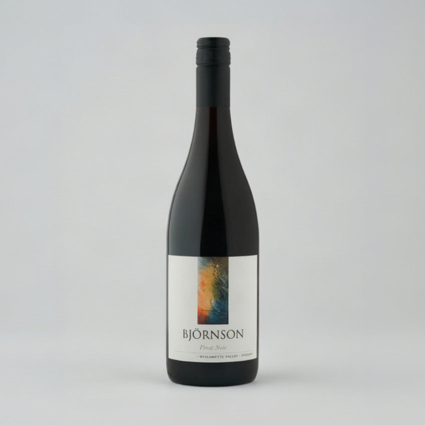 Bjornson Willamette Valley Pinot Noir 2022 Oregon red wine bottle