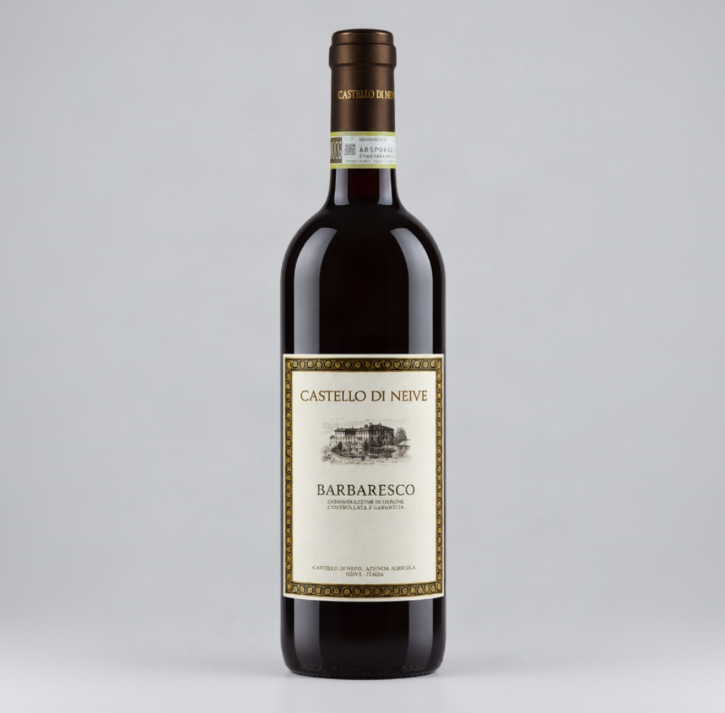 Castello di Neive Barbaresco 2023 Nebbiolo Piedmont Italy red wine bottle