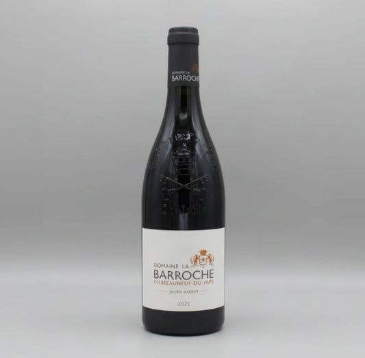 Domaine La Barroche Châteauneuf-du-Pape Signature 2021 red wine bottle