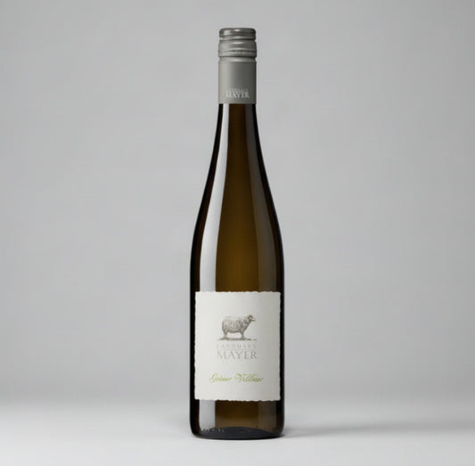 Landhaus Mayer Grüner Veltliner 2024 Austrian white wine bottle