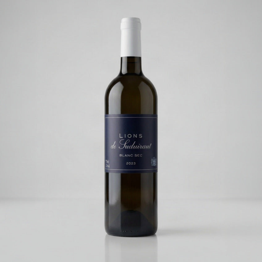 Chateau Suduiraut Lions de Suduiraut Blanc Sec 2023 white wine bottle