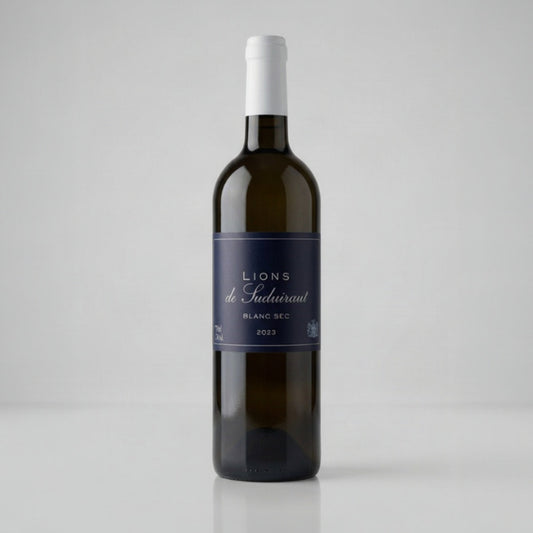 Chateau Suduiraut Lions de Suduiraut Blanc Sec 2023 white wine bottle